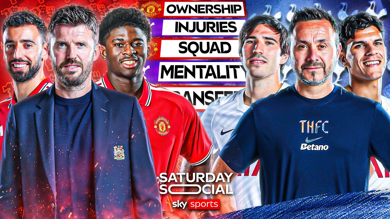 Man Utd or Spurs: Who Has The BIGGER Problems? 🔴⚪ | Saturday Social